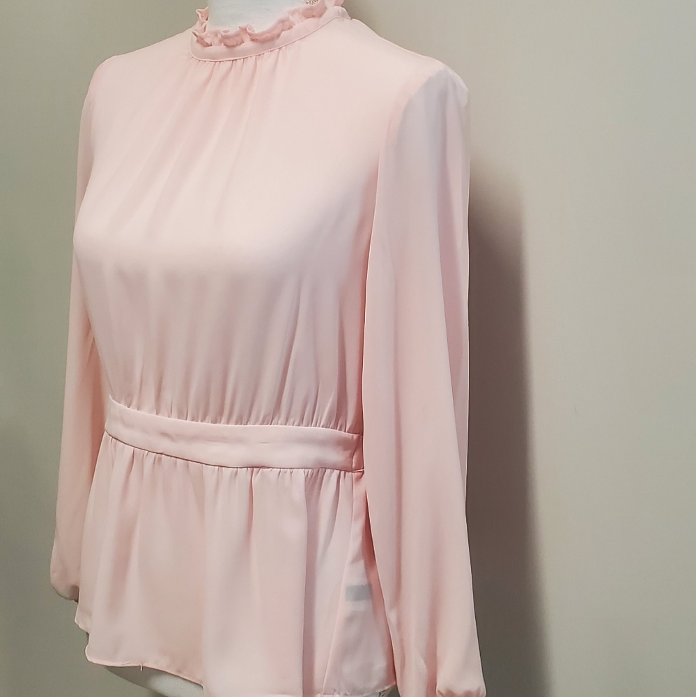 [The Limited] Ruffle Neck Blouse - Picture 9 of 11
